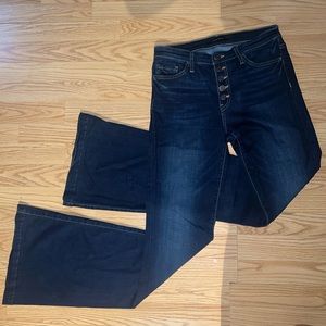 Flying monkey flare jeans